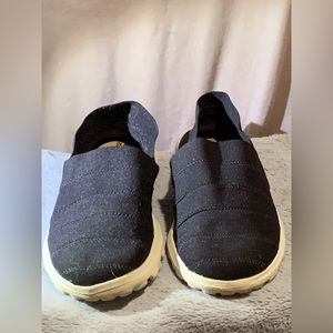 Skechers size 10 go walk black stretch elastic